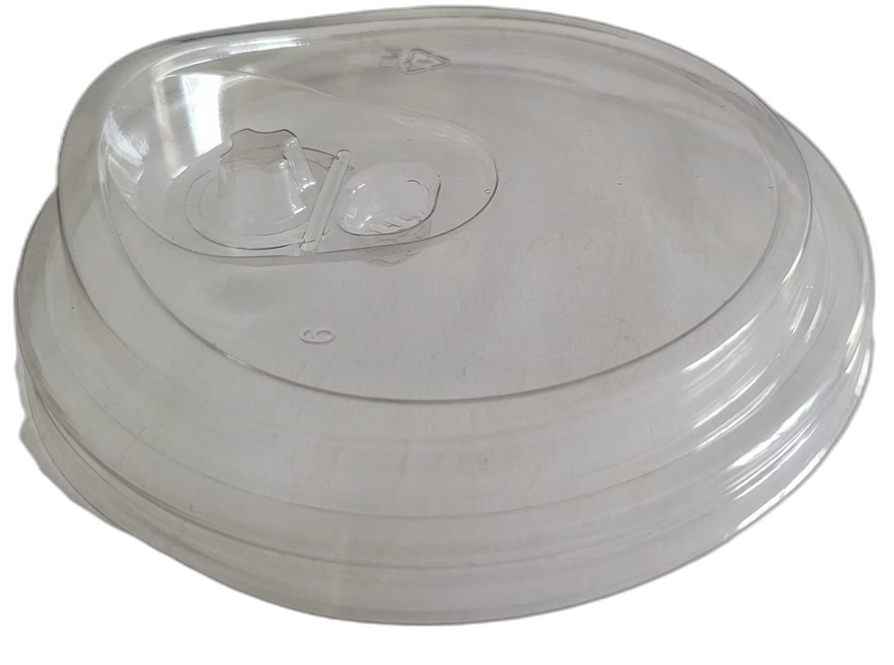 Şeffaf Pipet Delikli Kapak